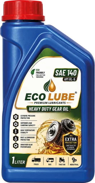 ECO LUBE Gear Oil SAE 140, 1 L pack