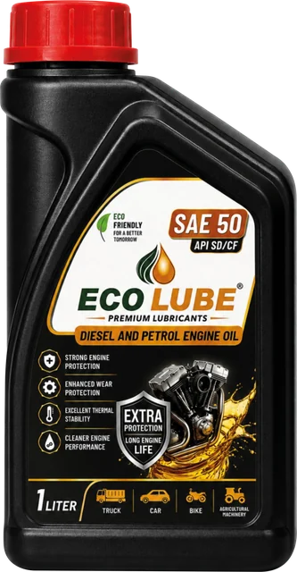 ECO LUBE Diesel Engine Oil SAE 50, 1 L pack