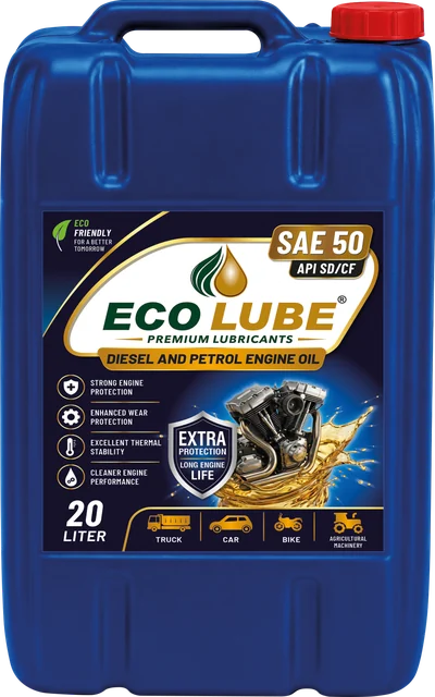 ECO LUBE Diesel Engine Oil SAE 50, 20 L pack