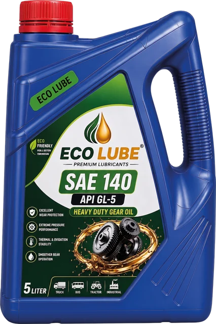 ECO LUBE Gear Oil SAE 140, 5 L pack