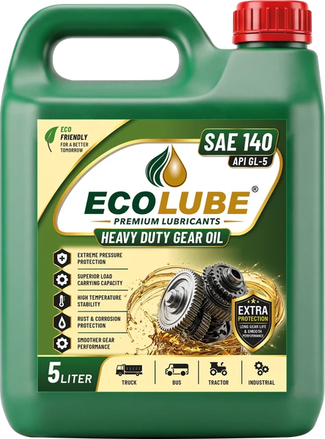 ECO LUBE Gear Oil SAE 140, 5 L pack