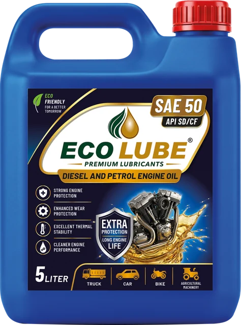 ECO LUBE Diesel Engine Oil SAE 50, 5 L pack